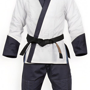 Kimono de Judo en Coton Respirant de Haute Qualité pour Adultes, Idéal pour l'Entraînement et la Pratique Régulière de Karaté et Arts Martiaux, avec Logo Frontal - Product Image 6