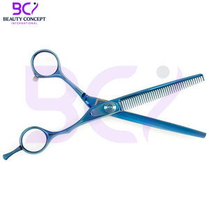 Tijeras de Entresacar con Hojas Afiladas, Diseño Clásico, Mango Antideslizante, Servicio OEM ODM, Buen Proveedor, Nueva Tendencia, Hecho en Pakistán - Product Image 2