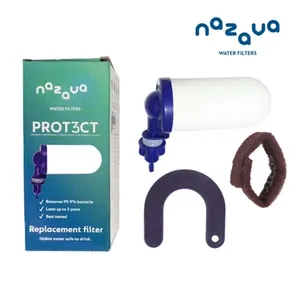 Elemento de Filtro de Cerámica Horizontal Nazava PROT3CT, Filtro de Agua por Gravedad para Purificadores de Agua Domésticos, Java Occidental - Product Image 3