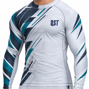 Camiseta de Compresión de Secado Rápido para Hombre, Manga Larga, Transpirable, para MMA, BJJ, Running y Fitness - Product Image 4
