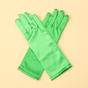 Wholesale Price Elbow <b>Long</b> Bridal Full-<b>Long</b> Fashionable Spandex/Polyester Unisex Black Evening <b>Gloves</b> - Product Image 6