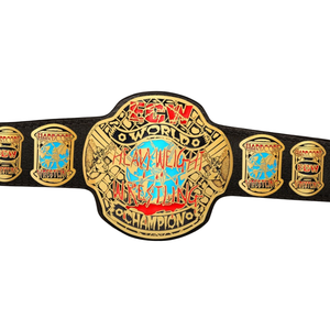 Cinturón de Campeonato Mundial de Peso Pesado de la ECW, Diseño Hardcore de Primera Calidad, Trofeo Personalizable - Product Image 6
