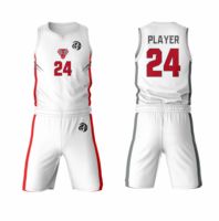 Tenue de basketball respirante de qualité supérieure, personnalisable avec logo, 100 % polyester, couleurs sur mesure – Meilleures ventes