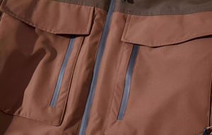ผู้ผลิต OEM เสื้อกันฝนแบบ unisex กันลม กันน้ำ เสื้อแจ็คเก็ต softshell สำหรับกิจกรรมกลางแจ้ง - Product Image 4