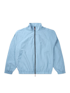 Ensemble de survêtement pour homme personnalisé, coupe-vent et pantalon, en nylon épais et polyester, à fermeture éclair, motif uni, pour l'hiver - Product Image 3