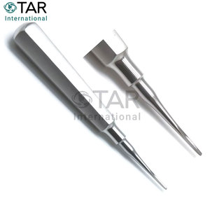 Elevador Dental Recto con Punta de Luxación para Raíces, 2mm 3mm 4mm, para Extracción de Dientes e Implantes, 3 Piezas, Instrumentos Médicos - Product Image 3