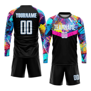 Best Sale Men Womens Lightweight 100% Polyester Soccer Jersey Quick Dry High Quality Sublimated Uniform Sets Customizable Logo - Product Image 2