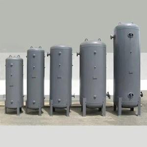 Tanque Vertical de Acero al Carbono para Compresor de Aire, Uso Industrial, Capacidad 0-100L, Color Gris, Reactores, Venta al por Mayor, Tornillo de Acero al Carbono a Granel - Product Image 1