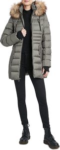 Veste matelassée personnalisée avec logo pour femme, surdimensionnée, épaisse et chaude pour l'hiver, avec fermeture éclair - Product Image 6