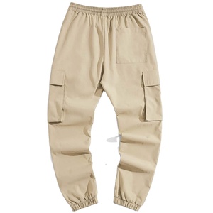 Pantalones Deportivos de Poliéster Personalizados al por Mayor, Pantalones de Gimnasio con Camuflaje para Hombre - Product Image 3