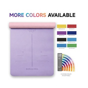 Tapete de Yoga Antideslizante de PVC y Goma de 5mm a 8mm, Tapete de Gimnasio de Goma PU de Alta Calidad, Suave y Adhesivo, Ecológico - Product Image 4