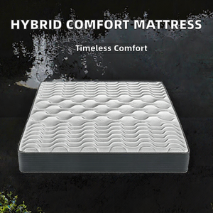 Matelas hybride ENRO directement de l'usine, mousse haute densité, ressorts ensachés, pour chambre à coucher, usage domestique - Product Image 3