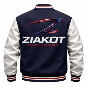 Blouson aviateur personnalisé vintage pour jeunes hommes veste universitaire en polaire d'hiver avec lettre de baseball brodée élégante et confortable - Product Image 4