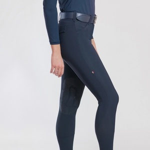 High Quality 4-way Stretch Horse Riding Breeches <b>Leggings</b> Tights <b>Equestrian</b> Wear Pants on Technical Fabric with Soft Feel - Product Image 2