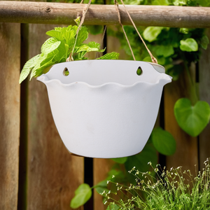 Maceta colgante redonda para interiores y exteriores Diseño elegante para el hogar y el jardín - Product Image 1