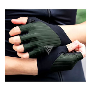 Gants de cyclisme pour VTT, antidérapants, respirants, pour hommes et femmes, design personnalisé, demi-doigts, pour l'extérieur, été - Product Image 2