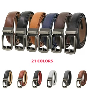Wholesale Men's Fashion Genuine Leather <b>Belt</b> Automatic Buckle Casual Waist <b>Belt</b> - Product Image 2