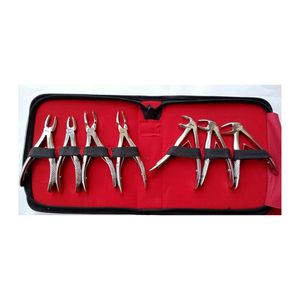 Juego de 7 Pinzas de Extracción Dentales Manuales para Niños, con Agarre Potente, para Procedimientos de Cirugía de Extracción Dental Pediátrica - Product Image 1