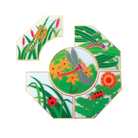 Pièce de monnaie personnalisée avec logo d'insecte et épinglette de puzzle, style chinois classique, design créatif, collectionnables innovants, sensation premium, potentiel viral