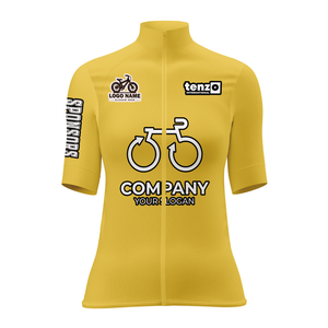 Jersey de Ciclismo para Mujer al por Mayor, Manga Corta, Cierre Completo, Transpirable, Secado Rápido, Poliéster, Impresión por Sublimación, Transferencia de Calor, OEM, ODM - Product Image 4