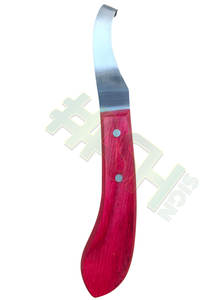Cuchillo de Herrador de Acero Inoxidable para Diestros, Herramienta Veterinaria para Forja, Cuchilla de Hoja Caída, Color Personalizado para Caballos - Product Image 2