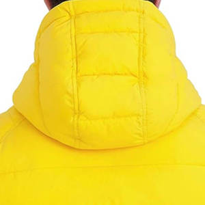 Fully Customized Men's Waterproof Canvas Puffer <b>Jackets</b> Polyester Wadding Filled Winter DDP Shipping - Product Image 6