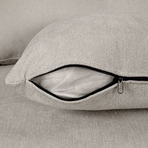 Divano Letto Sezionale a U da 109 Pollici con Due Porte USB e Chaise Longue Contenitore, Quattro Cuscini per il Soggiorno - Product Image 2