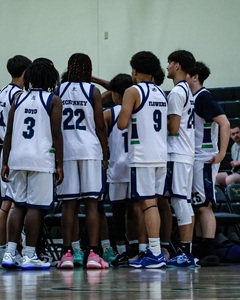 Conjunto de Uniforme de Baloncesto Personalizado con Jersey Digital, Impresión por Transferencia de Calor, Talla Grande, 100% Poliéster - Product Image 1