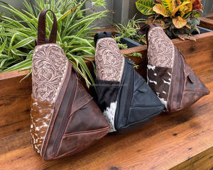 Cheveux sur sac de poitrine en cuir usiné Vintage en cuir véritable bandoulière décontracté épaule cartable personnalisé Convertible fronde sac à dos - Product Image 3