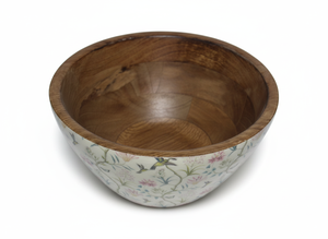 Bol de service à salade en bois de luxe, très demandé, avec design personnalisé, finition marron légère, idéal pour mariages, anniversaires et usage en cuisine - Product Image 4