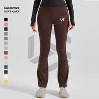 Leggings de yoga respirants à cordon de serrage pour femmes grandes tailles, motif uni, tie-dye, effet délavé, ensembles de yoga et vêtements de sport de haute qualité
