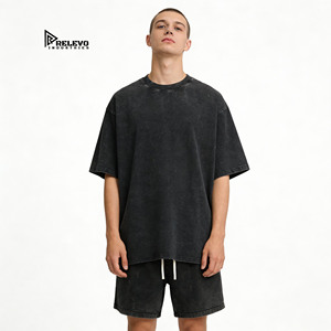 Conjuntos Deportivos de Verano para Hombre de Alta Calidad y Cómodos, Venta al Por Mayor, Pantalones Cortos y Largos Casuales de Manga Corta - Product Image 2