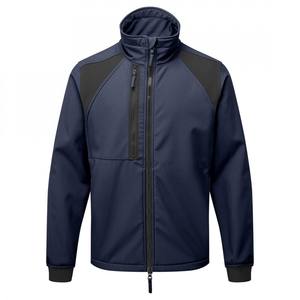 Veste softshell personnalisable de haute qualité pour hommes pour les sports d'hiver OEM polyester vêtements d'extérieur - Product Image 3
