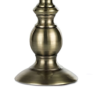 Support à bougie antique fini pour la décoration de la maison, en aluminium coulé, finition laiton antique, fait main, sur mesure - Product Image 5