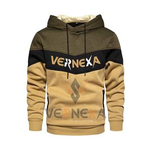 Sweat à capuche à séchage rapide écologique brodé sur mesure pour hommes de haute qualité en molleton 100% coton Design personnalisé grande taille pour l'hiver - Product Image 4