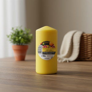 VELA TACO Velas Aromáticas Modernas Amarillas con Aroma para Decoración del Hogar, Material de Cera de Parafina - Product Image 3