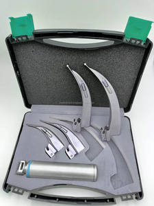 Set de Laringoscopio Eléctrico LED Macintosh con 4 Hojas Curvas de Acero Inoxidable, Duradero, Certificado CE ISO, Servicio OEM ODM, Venta al Por Mayor - Product Image 4