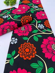 Tissu en coton imprimé africain et wax nigérian de haute qualité pour robes et vêtements – Afrique du Sud - Product Image 4