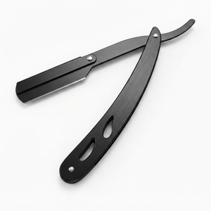 มีดโกนหนวดแบบเปลี่ยนใบมีดได้ พับเก็บได้ สำหรับโกนหนวดโดยช่างตัดผม - Product Image 5