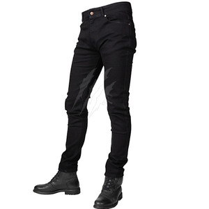 Pantalon en jean pour moto à haute performance de confort, avec texture lisse, pour un confort de conduite optimal - Product Image 3