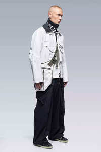 Men's Tactical Techwear <b>Jacket</b> Cyberpunk Streetwear Windbreaker Waterproof Multi-Pocket Utility Urban Futuristic Cargo Coat - Product Image 5