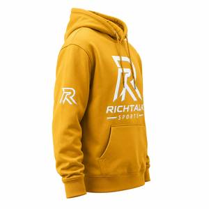 Hoodies brodés effet vieilli, 100% coton, pour homme, hiver, service OEM, écologiques, séchage rapide, avec poche, vente en gros, les plus vendus - Product Image 3