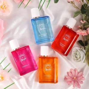 4-Piece Mixed Scents Fruity Perfume Travel <b>Set</b> <b>Women</b> Long-Lasting Gourmand Scents Mini Fragrances Pouch Date Night Vacation <b>Gift</b> - Product Image 4