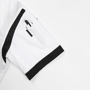 Chaqueta de Chef para Restaurante, Manga Corta, Uniforme de Cocina para Hombre, Uniforme de Hotel, Camisa de Chef, Uniformes para Restaurante y Bar - Product Image 2