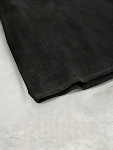 Camiseta de Manga Larga de Alta Calidad para Hombre, Algodón, Lisa, Negra, Transpirable, Cuello Redondo - Product Image 4