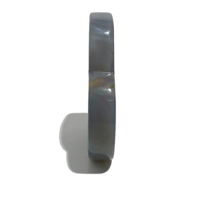 Agate grise sculptée en forme de nuage, pierre précieuse, cristal, décoration d'intérieur, grossiste en cristaux sculptés en forme de nuage - Product Image 6
