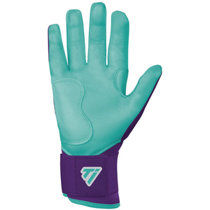Wholesale Custom Baseball Batting Gloves Leather Grip Professional Batting Gloves for Baseball - Product Image 2