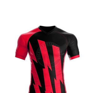 Uniforme de rugby pour hommes, jersey et short de haute qualité en polyester respirant et absorbant la transpiration pour les joueurs actifs - Product Image 5
