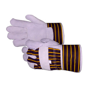 Guantes de Seguridad de Cuero Vacuno de Alto Rendimiento, Suaves y Cómodos, Resistentes a la Abrasión, para Construcción y Jardinería - Product Image 6