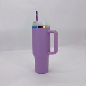 40oz Electroplated 304 Stainless Steel Double-Wall <b>Insulated</b> Travel <b>Mug</b> for Cars and Outdoor Use - Product Image 5